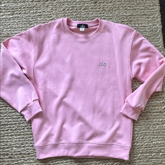 ALO Yoga Pink Women's Sweater - Picture 2 of 4